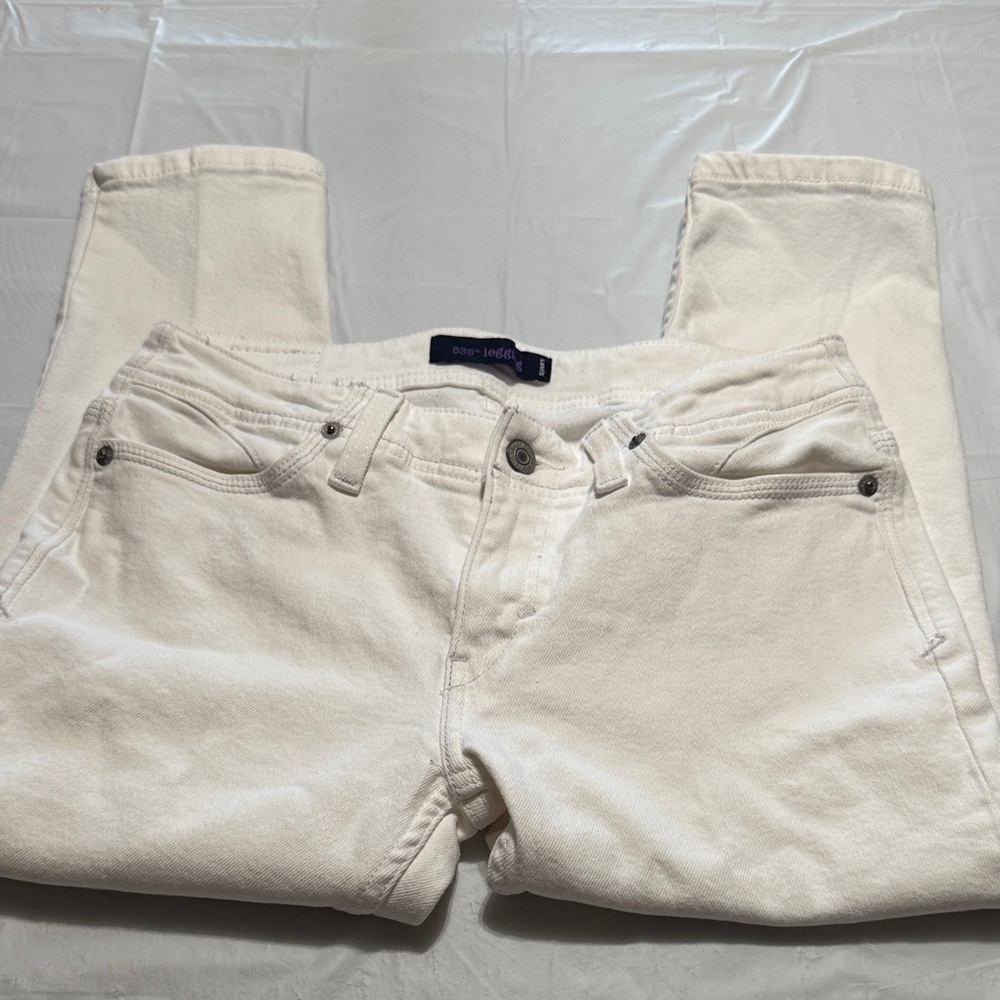Levi's 535 Leggings Skinny Jean Capri Leggings in white juniors size 9